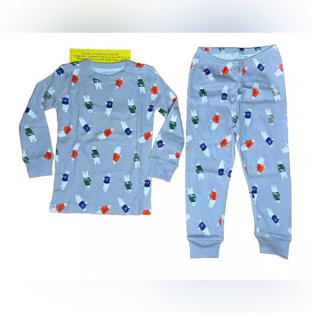 Janie and Jack two piece sleepwear set new Christmas